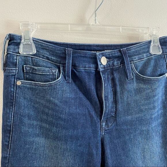 Athleta Sculptek Dark Wash Stretch Skinny Jeans Sculpting Denim Sz 2 - Picture 2 of 11